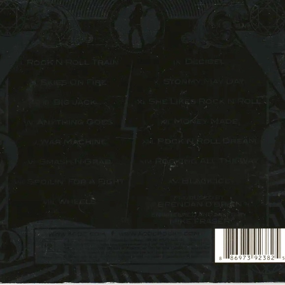 AC/DC Black Ice cd red ice logo Canadian digi-pak with booklet GOOD CONDITION!!! - Picture 2 of 2